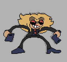 City Chief Frame – A in-game frame from an animation I polished based on a rough draft, featuring one of the city chief characters from the game.